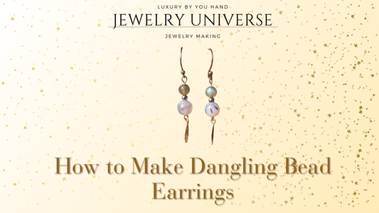 How to Make Dangling Bead Earrings