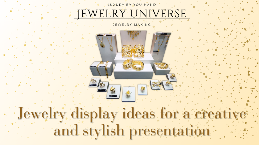 Jewelry display ideas for a creative and stylish presentation