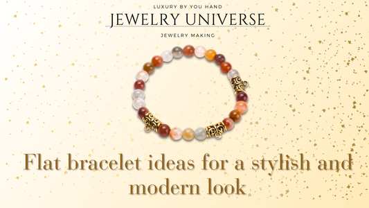Flat bracelet ideas for a stylish and modern look