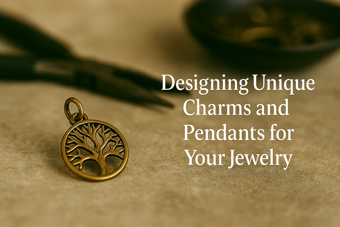 Designing unique charms and pendants for your jewelry