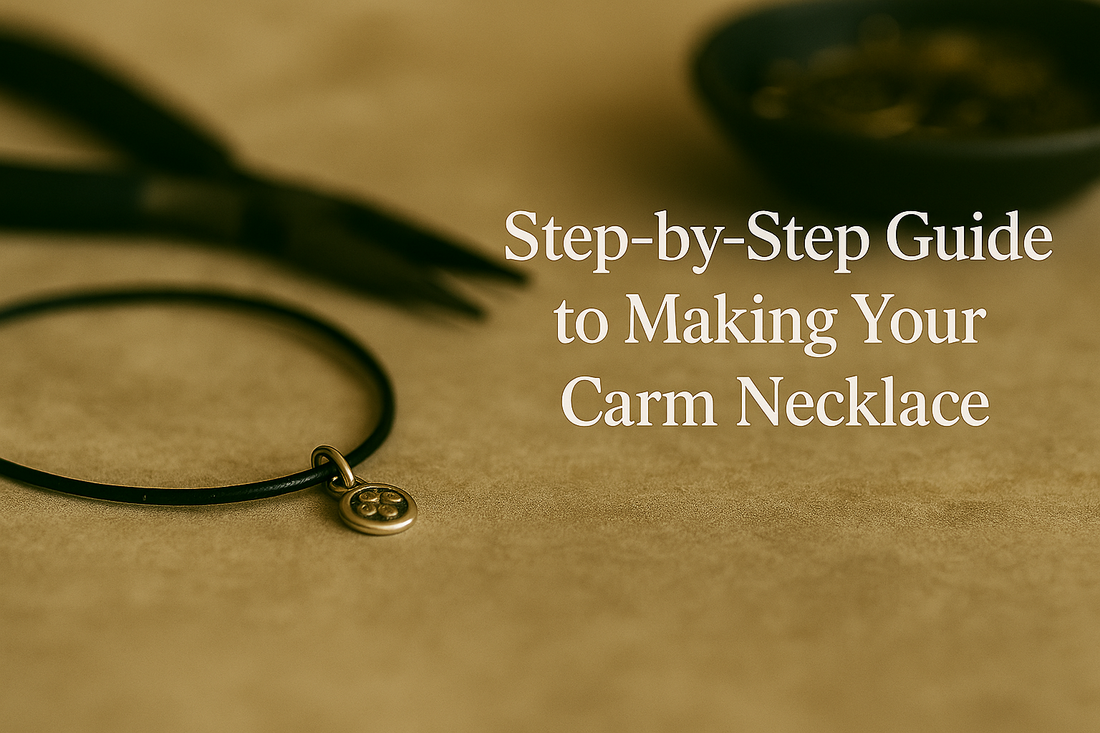 Step-by-step guide to making your own charm necklace