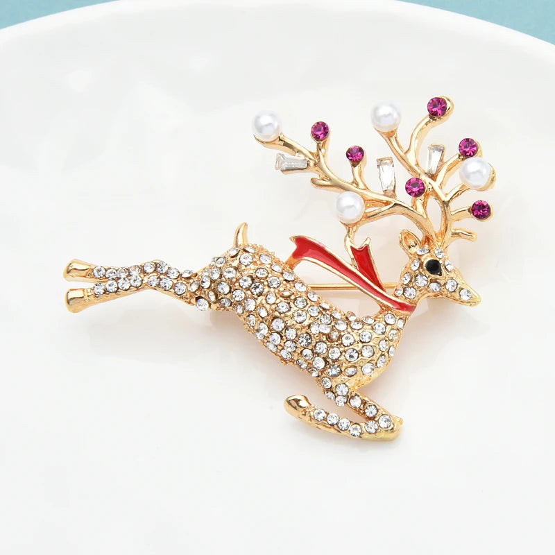 Reindeer brooch
