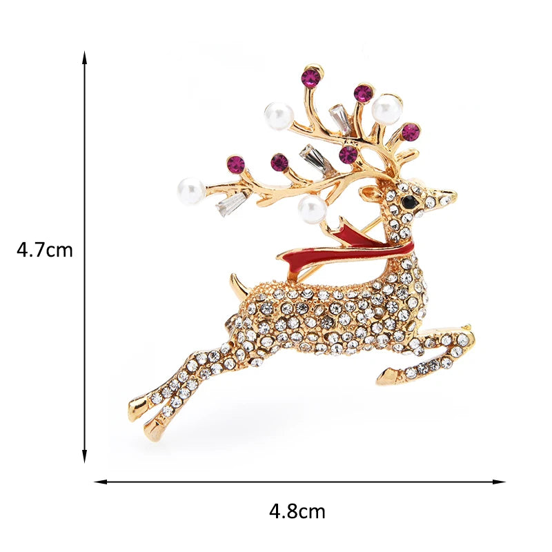 Reindeer brooch