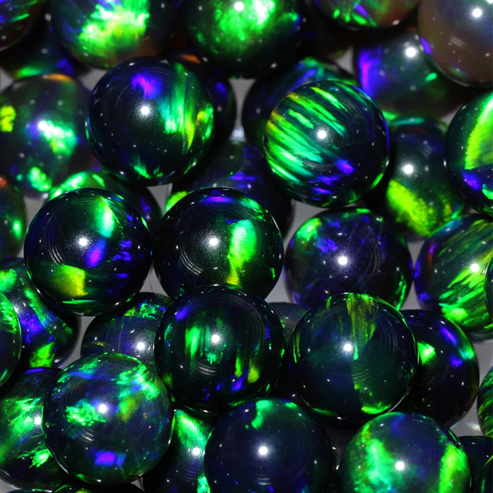 Fire glass beads