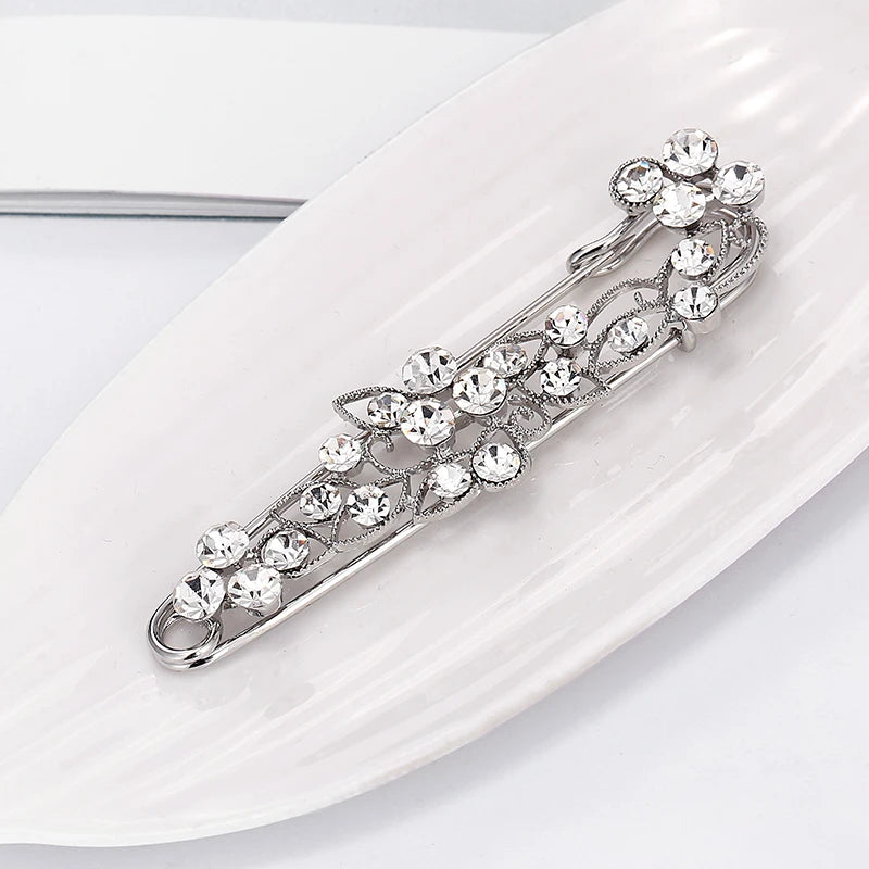 Rhinestone brooch