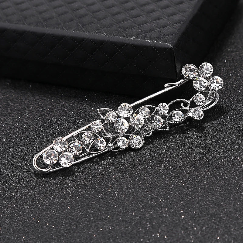 Rhinestone brooch
