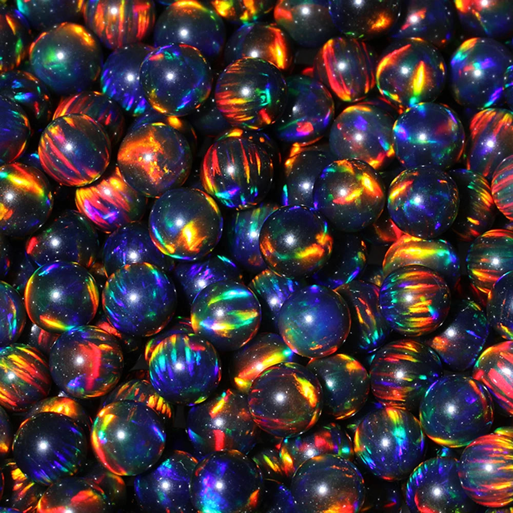 Fire glass beads