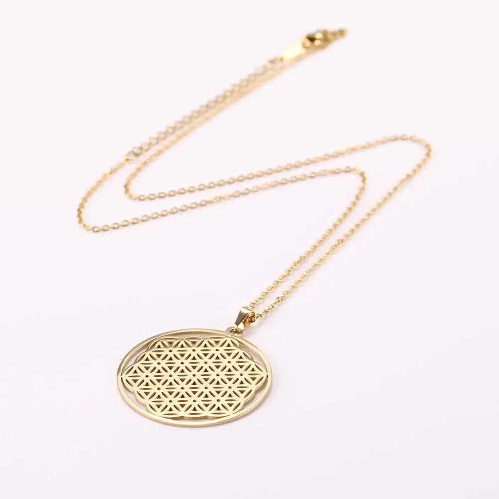 Flower of life necklace