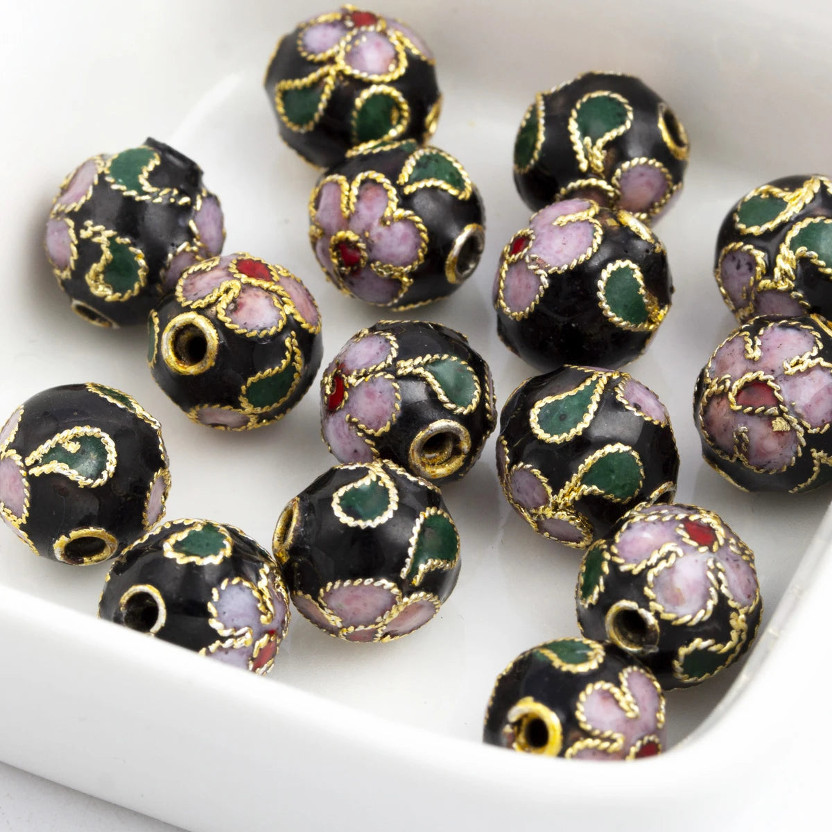 Cloisonne beads