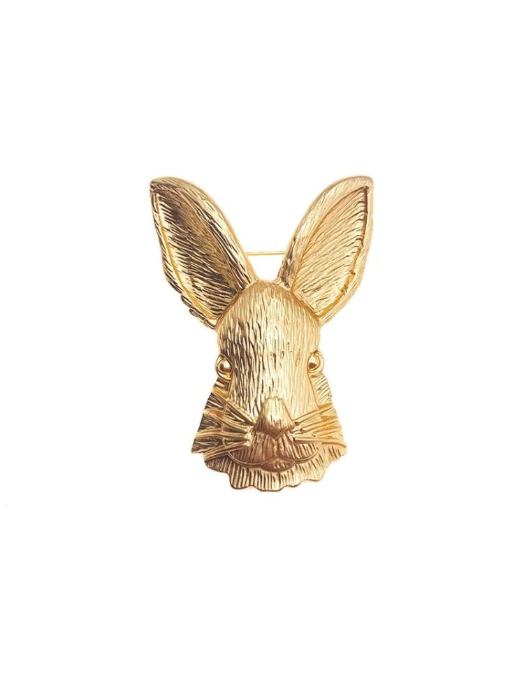 Rabbit brooch