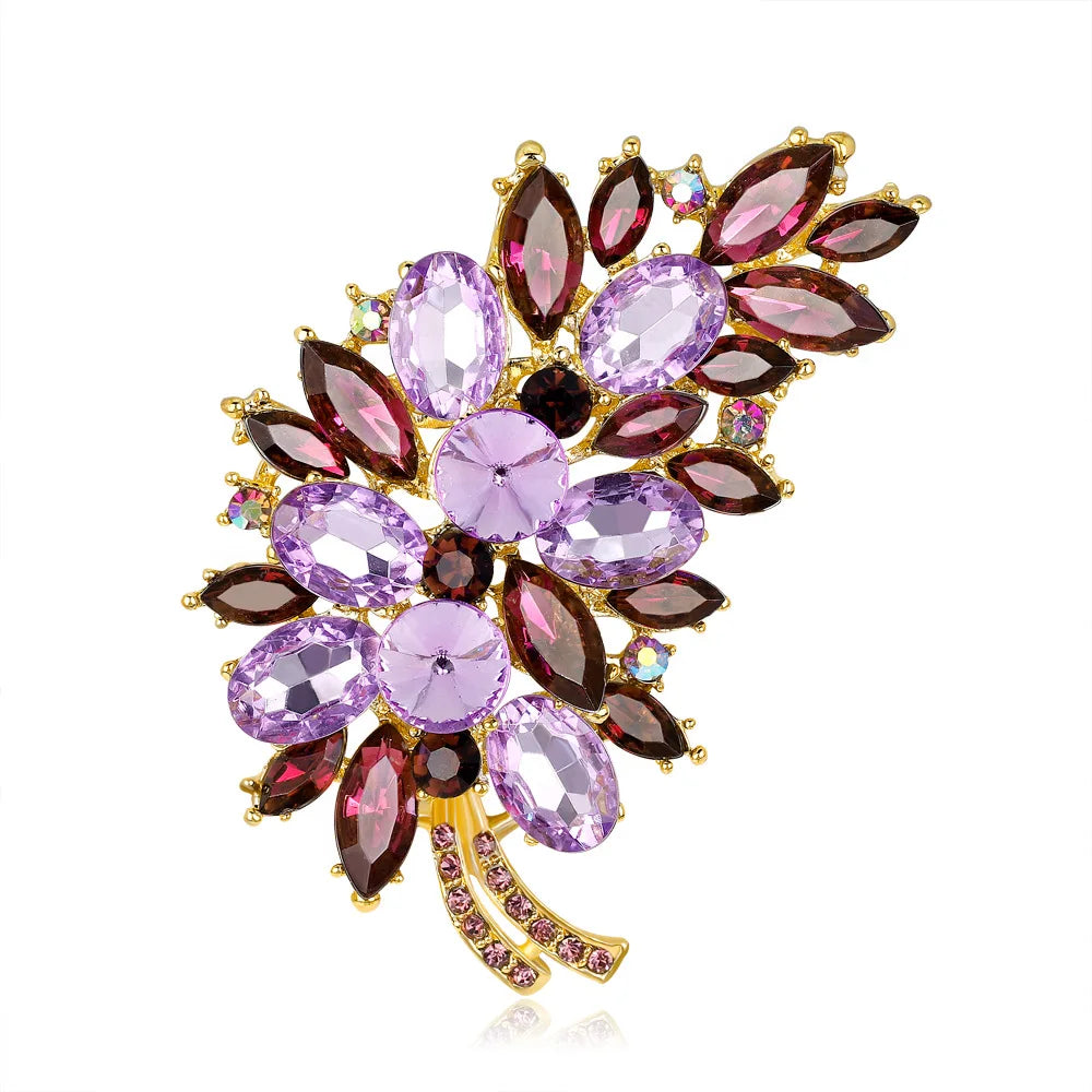 Pink brooch
