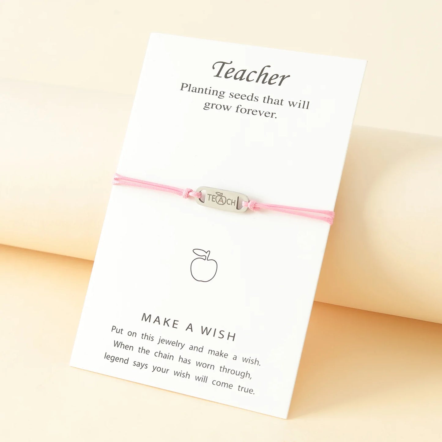 Teacher bracelet