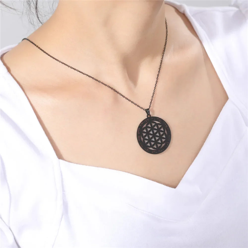 Flower of life necklace