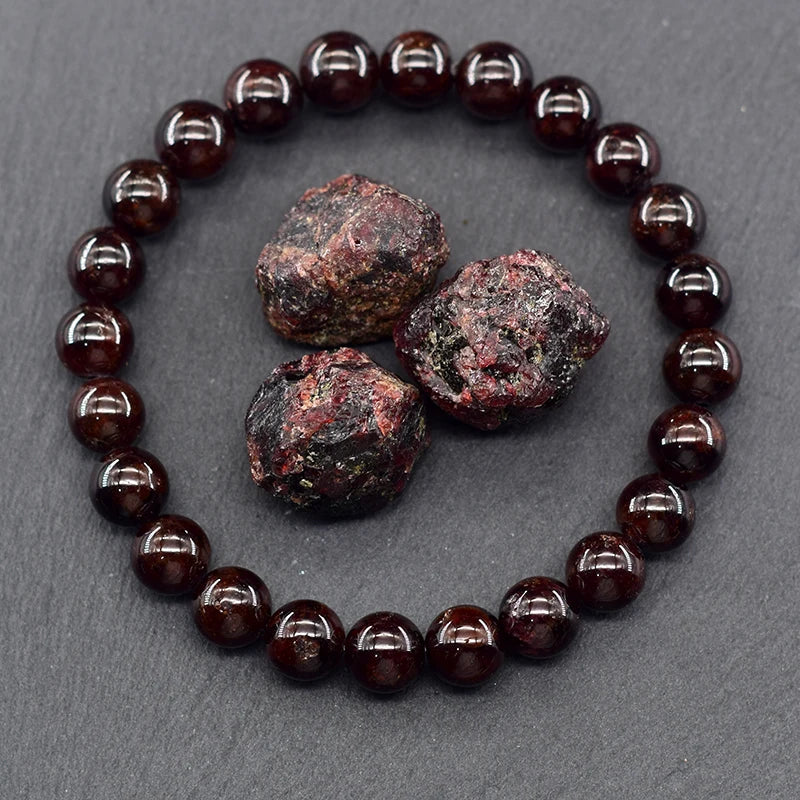 Garnet bracelets