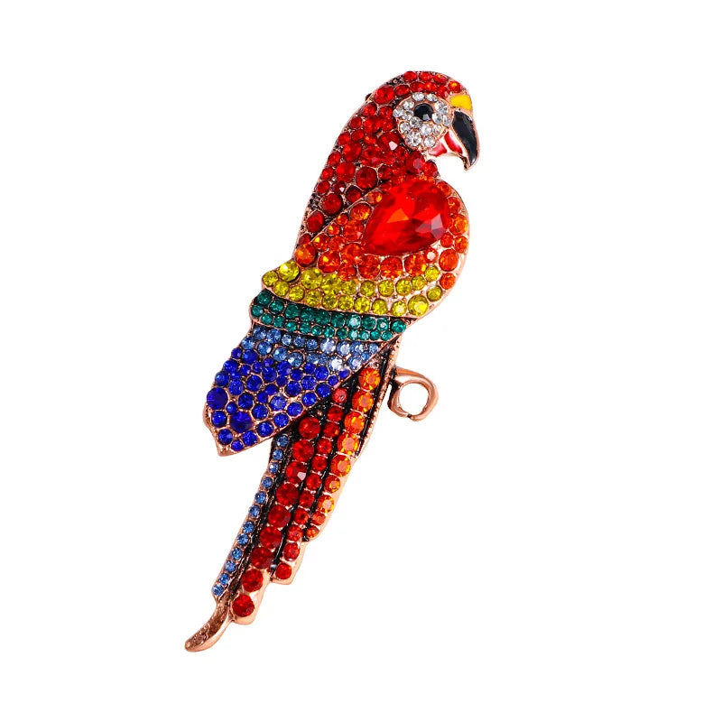 Parrot brooch