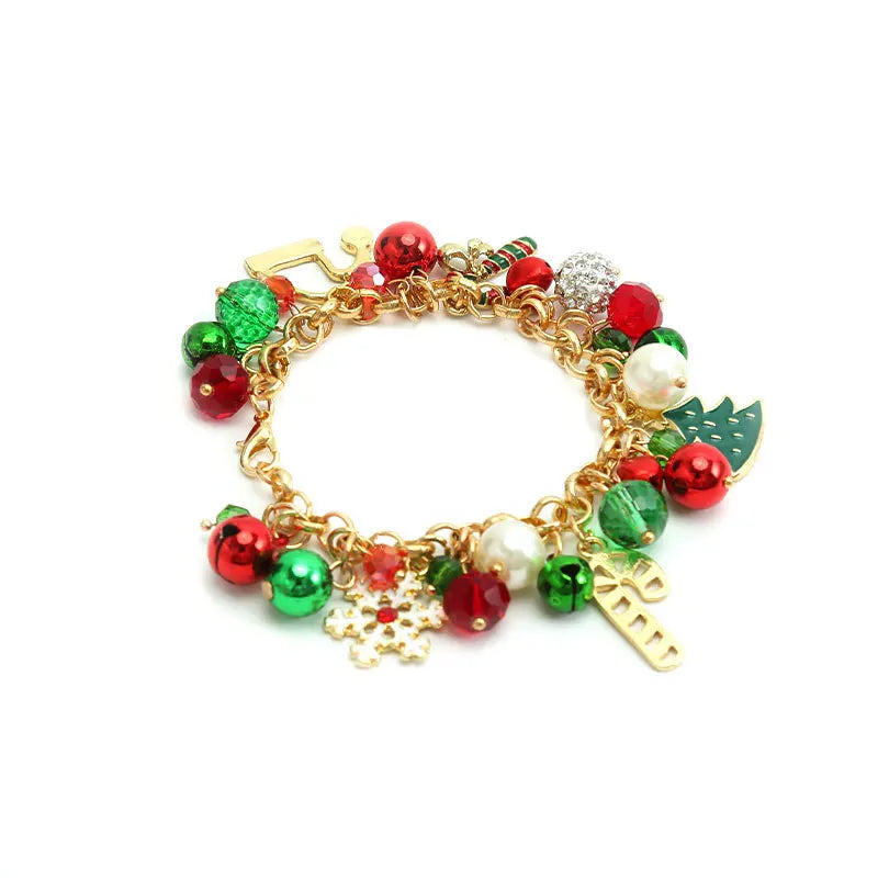 Christmas charm bracelet