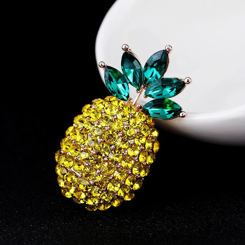 Pineapple brooch