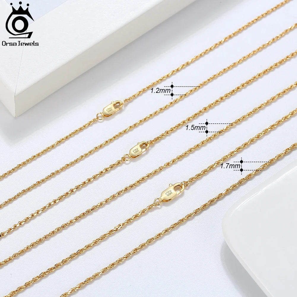 Gold box chain necklace