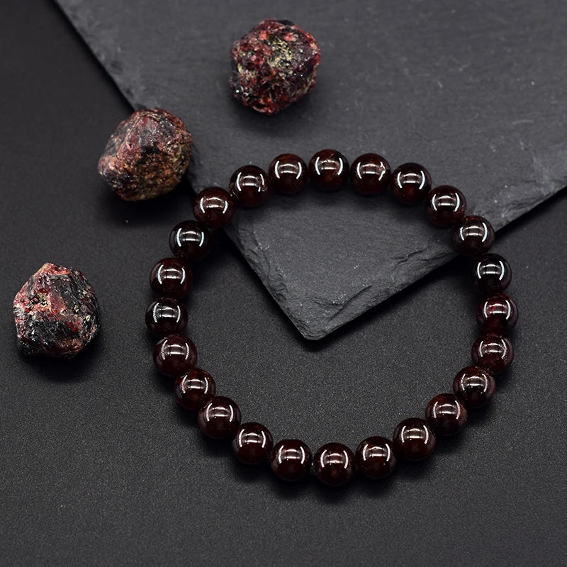 Garnet bracelets