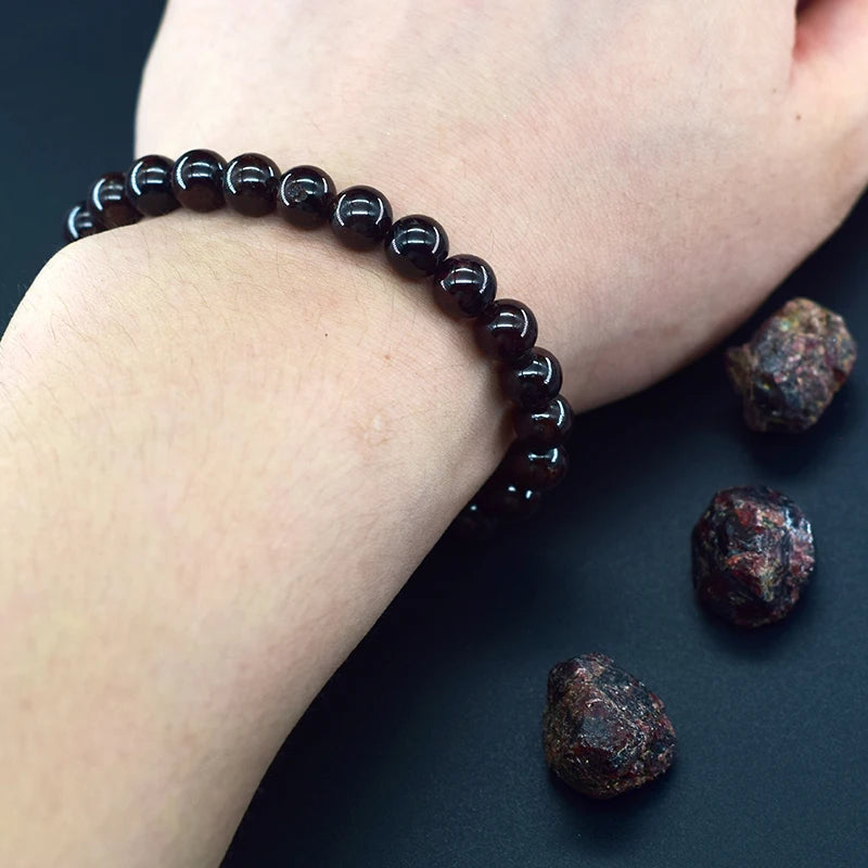 Garnet bracelets