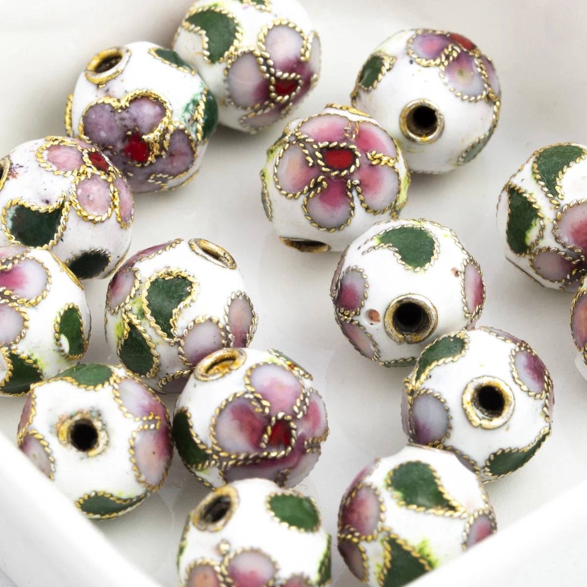 Cloisonne beads