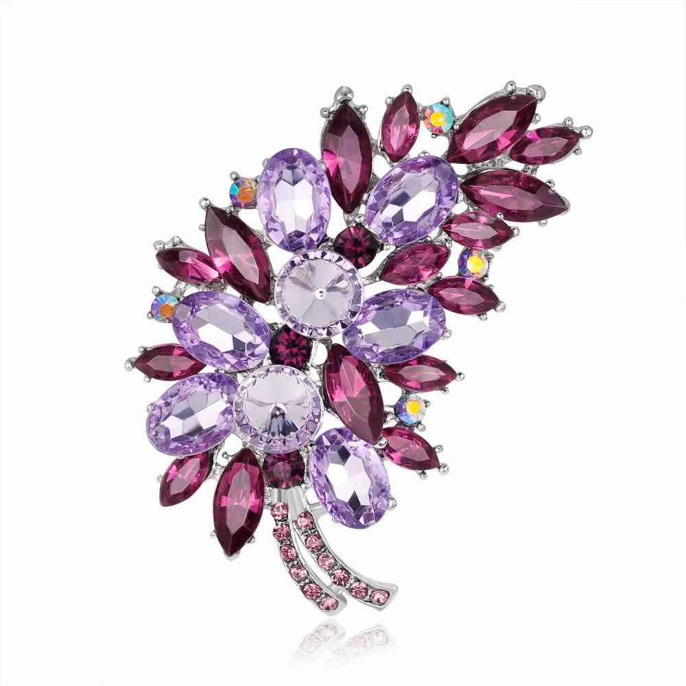 Pink brooch