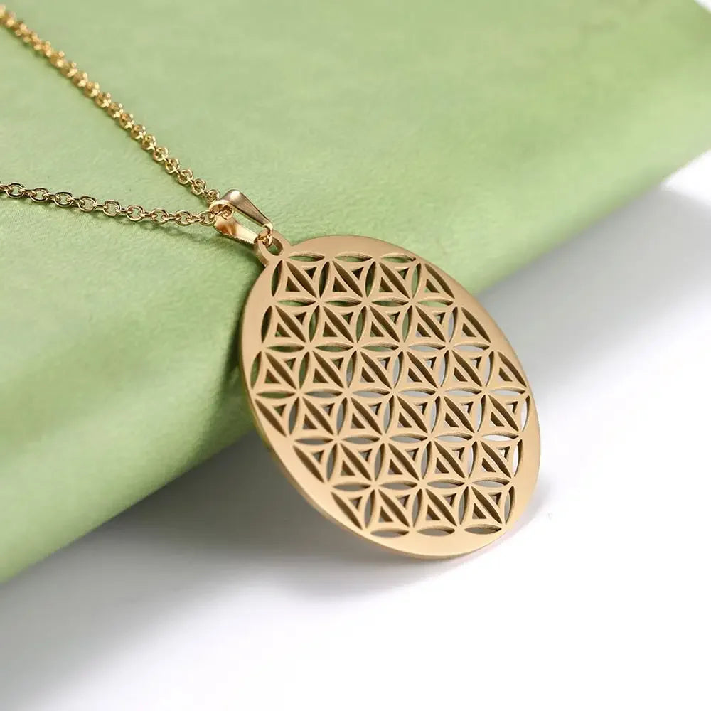 Flower of life necklace