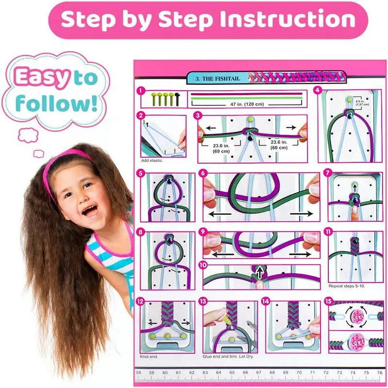 Bracelet making kit for kids