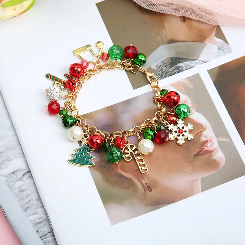 Christmas charm bracelet