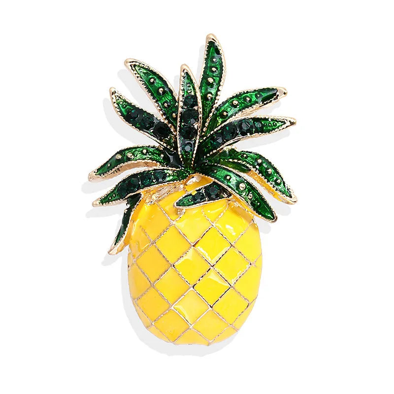 Pineapple brooch