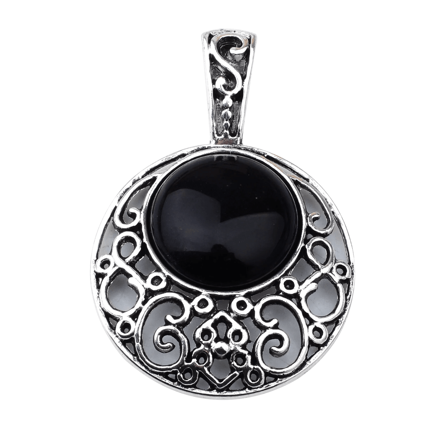 Black onyx pendant - Jewelry Universe - Jewelry making
