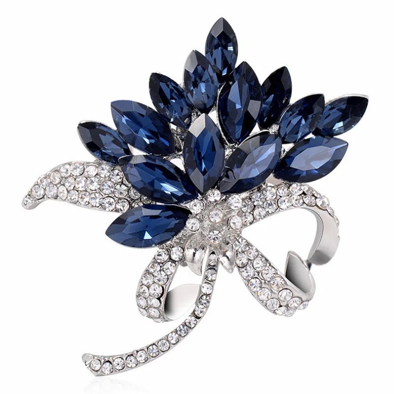 Brooch blue - Jewelry Universe