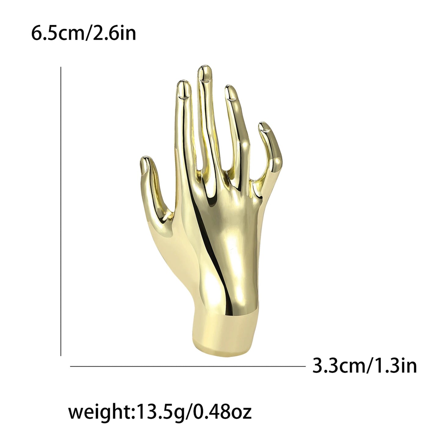 Brooch hand - Jewelry Universe