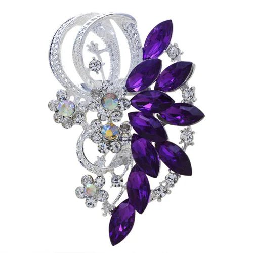Brooch purple - Jewelry Universe