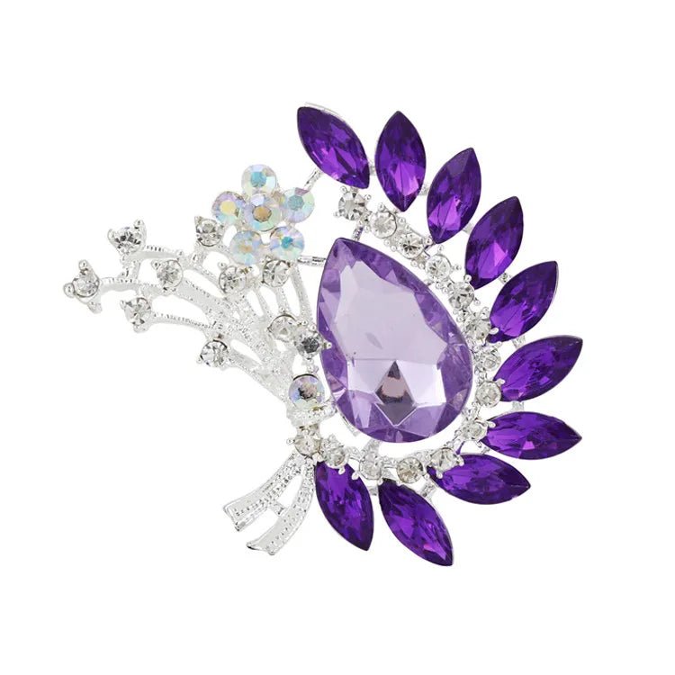 Brooch purple - Jewelry Universe