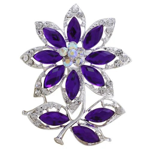 Brooch purple - Jewelry Universe