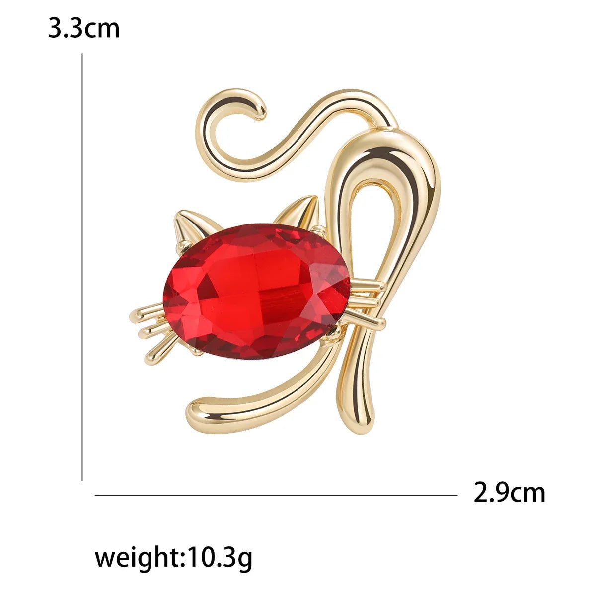 Cat brooch - Jewelry Universe - Jewelry making