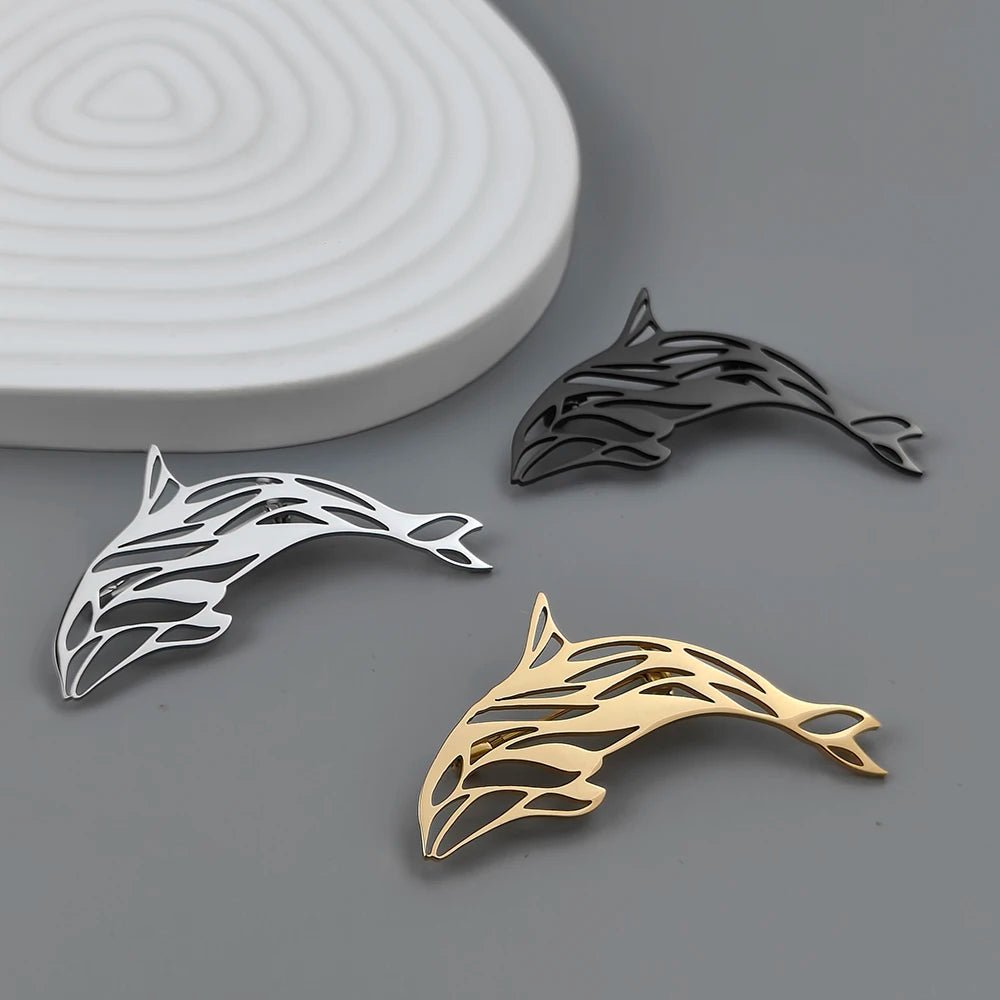 Dolphin brooch - Jewelry Universe