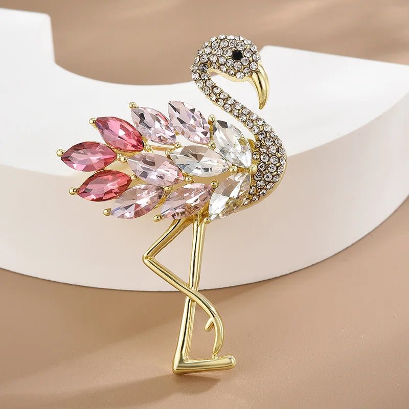 Flamingo brooch - Jewelry Universe - Jewelry making