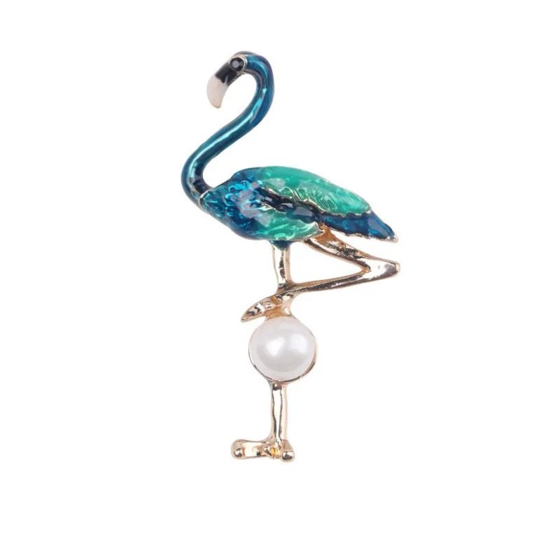 Flamingo brooch - Jewelry Universe - Jewelry making