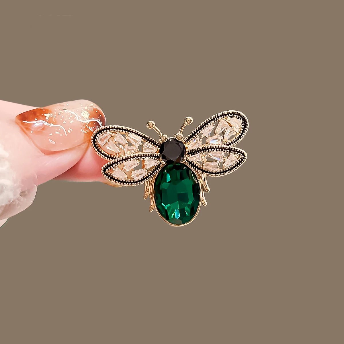 Green brooch - Jewelry Universe - Jewelry making