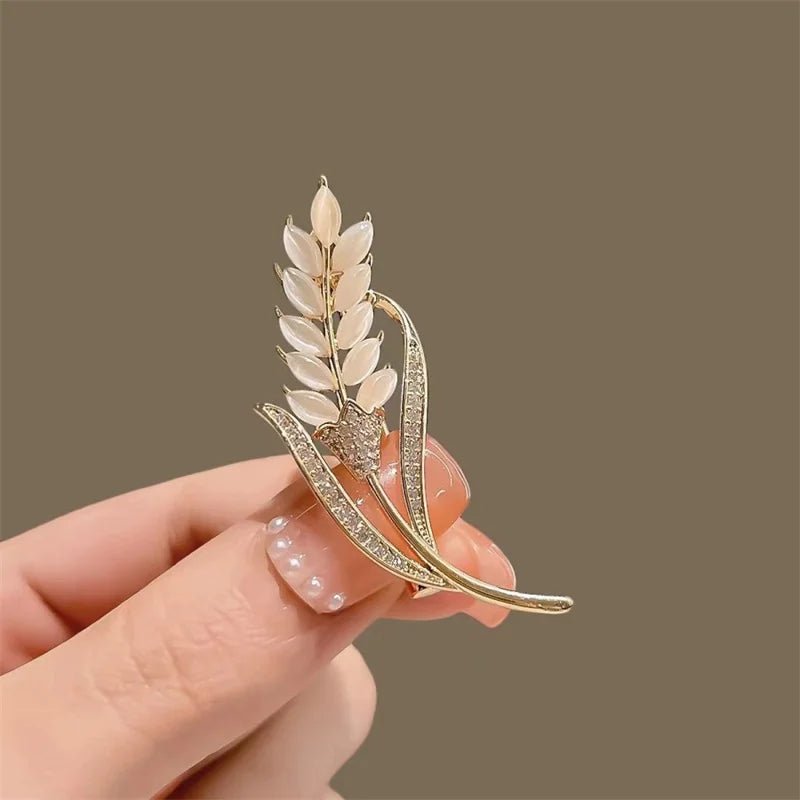 Leaf brooch - Jewelry Universe - Jewelry making