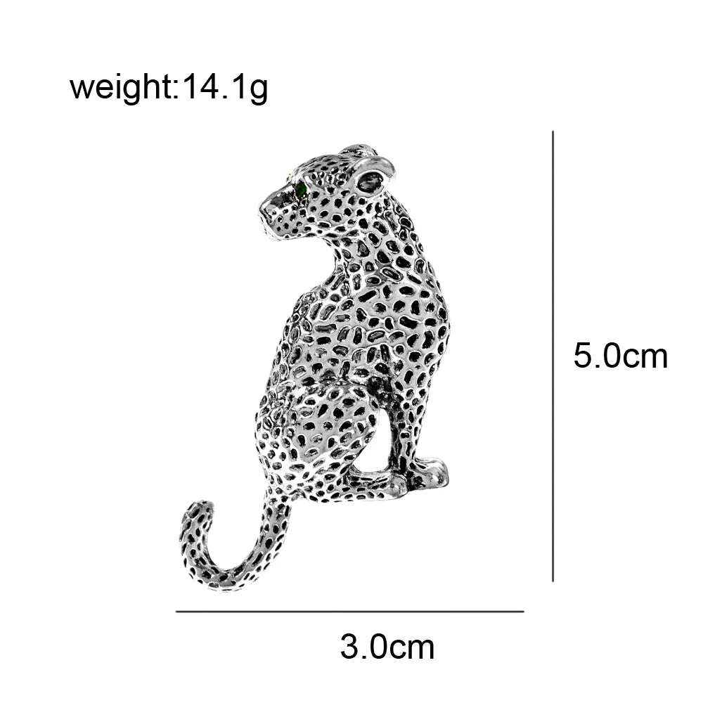 Leopard brooch - Jewelry Universe - Jewelry making