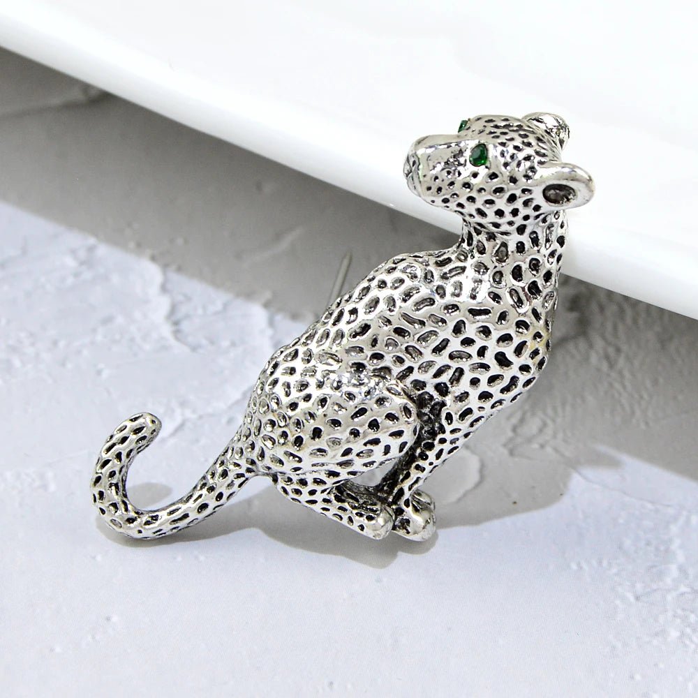 Leopard brooch - Jewelry Universe - Jewelry making