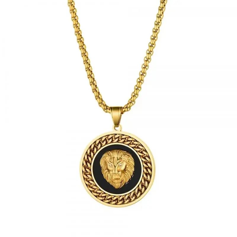 Lion pendant gold - Jewelry Universe - Jewelry making