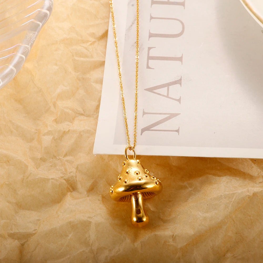 Mushroom pendant - Jewelry Universe - Jewelry making