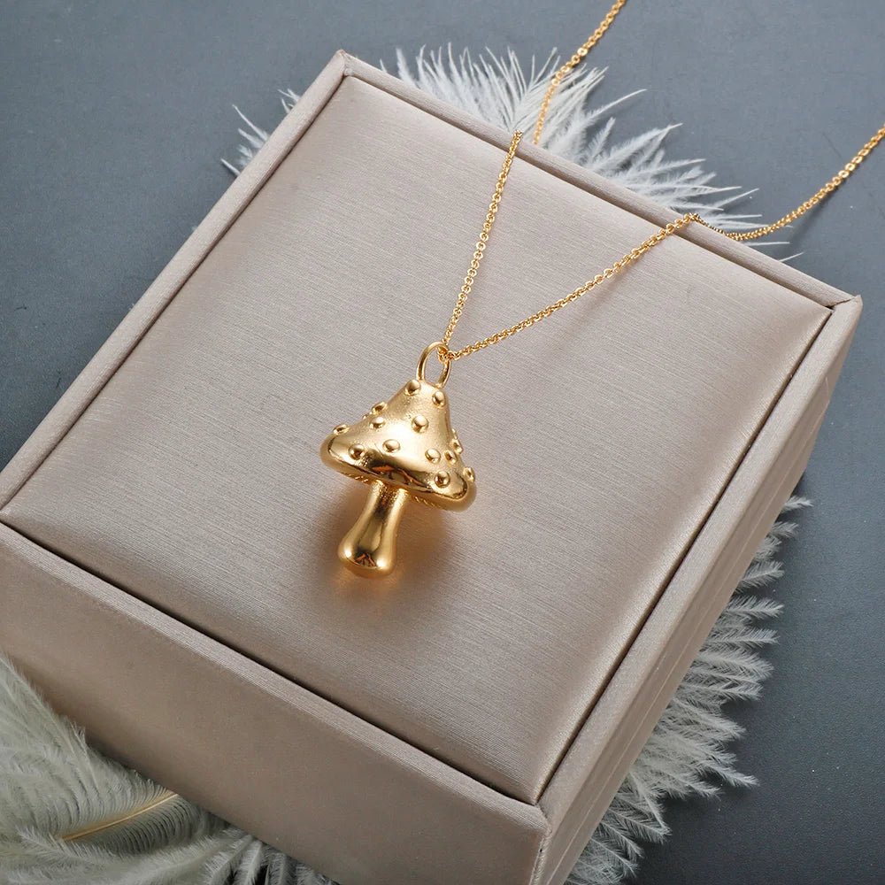 Mushroom pendant - Jewelry Universe - Jewelry making