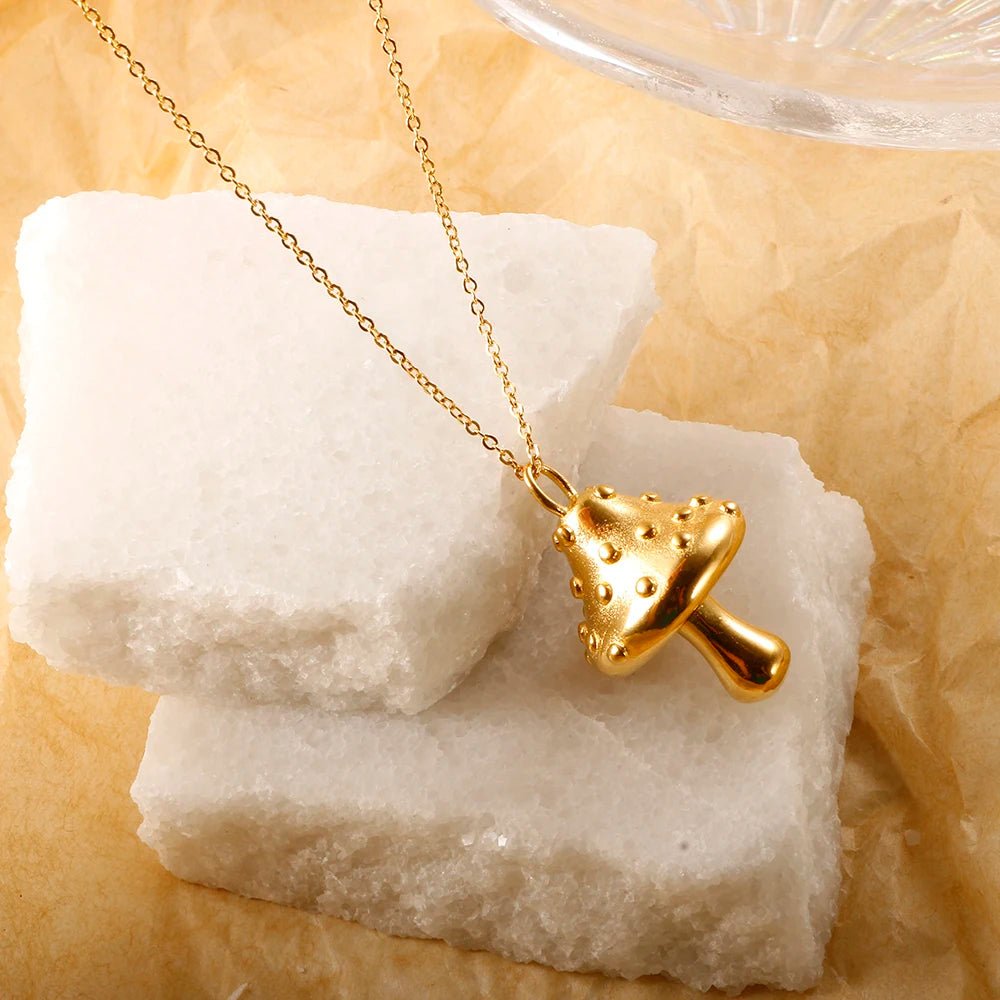 Mushroom pendant - Jewelry Universe - Jewelry making