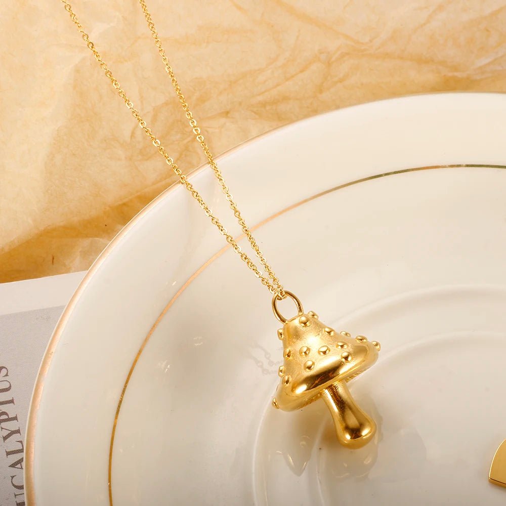Mushroom pendant - Jewelry Universe - Jewelry making