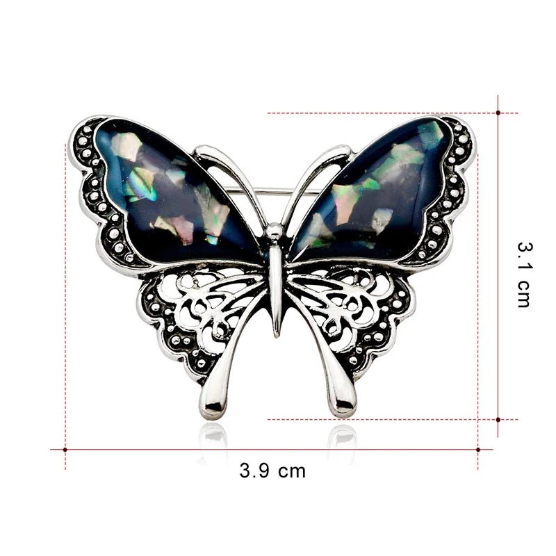 Napier butterfly brooch - Jewelry Universe